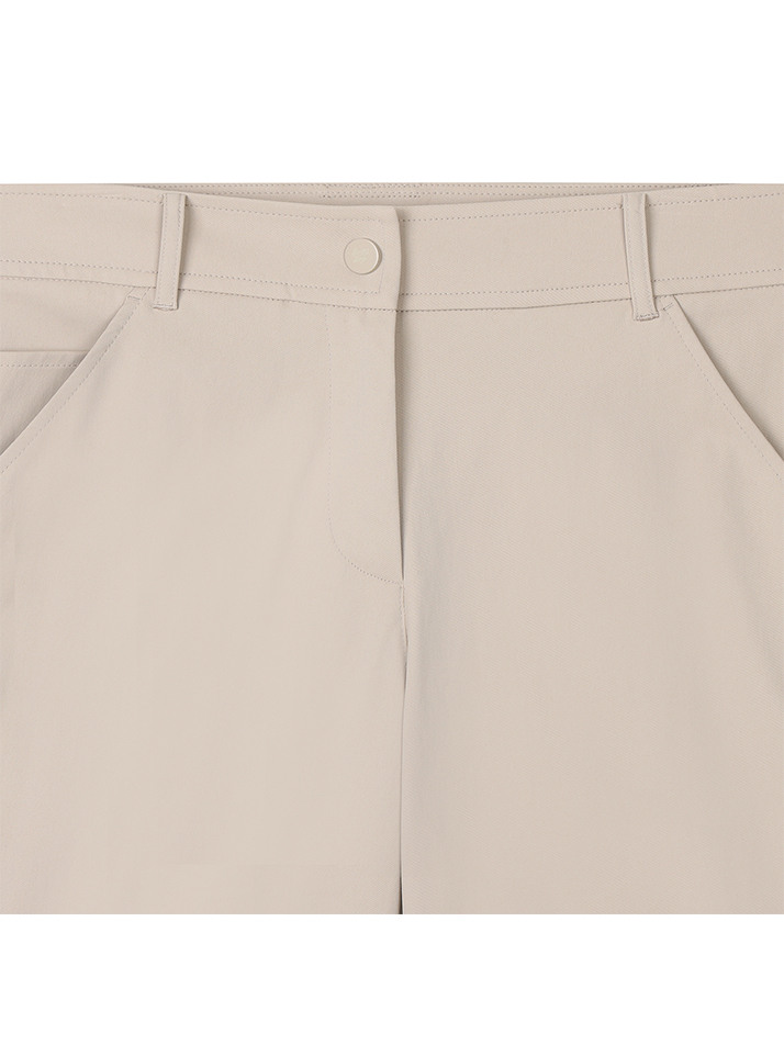 BB BANDING WOMEN JOGER KNIT PANTS_BEIGE