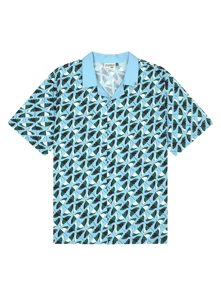 BB CAVANA ALL OVER PRINT MEN SHIRTS_BLUE