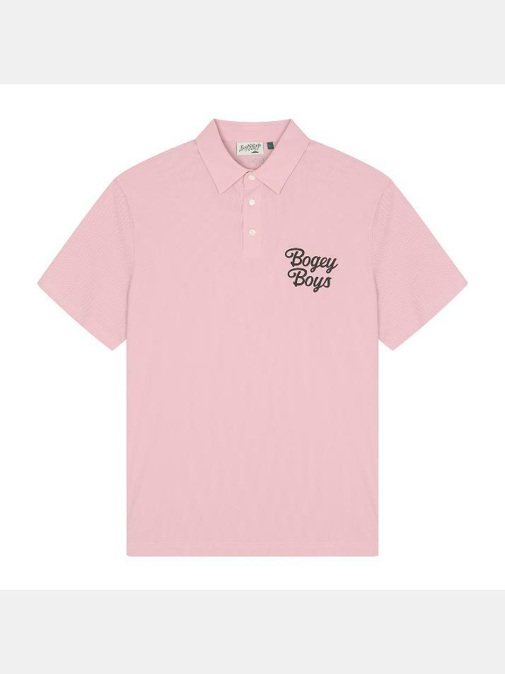 BB LEGACY FIT AIRY MEN POLO T-SHIRT_PINK