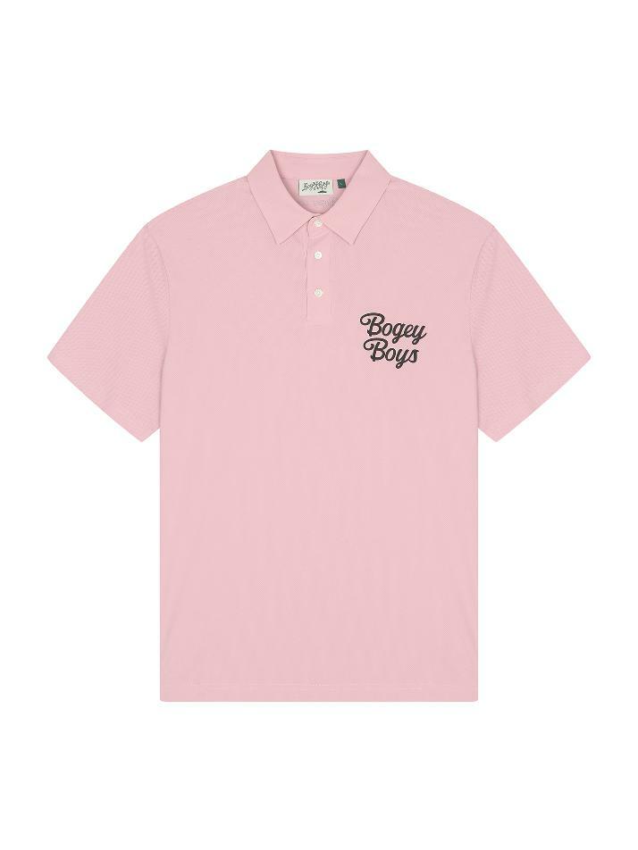 BB LEGACY FIT AIRY MEN POLO T-SHIRT_PINK