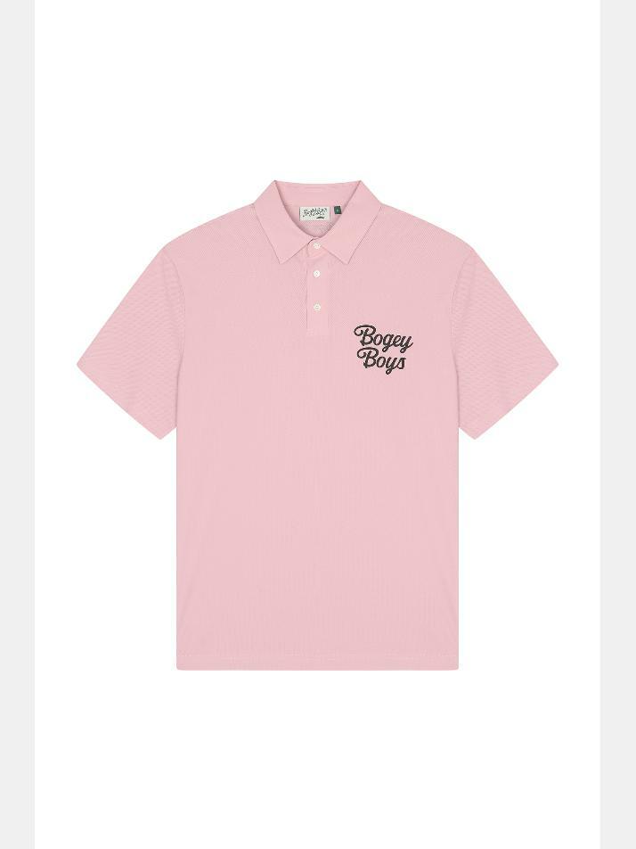 BB LEGACY FIT AIRY MEN POLO T-SHIRT_PINK