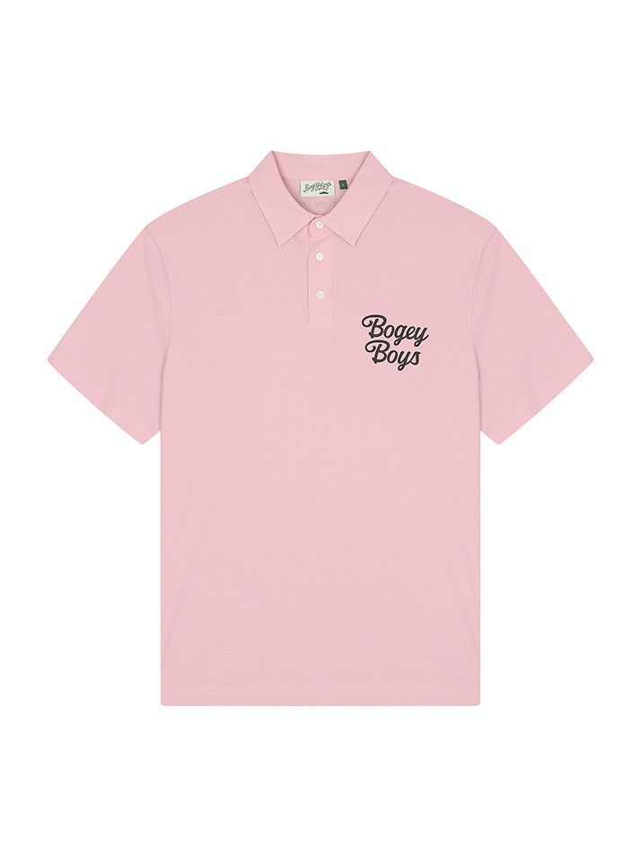 BB LEGACY FIT AIRY MEN POLO T-SHIRT_PINK