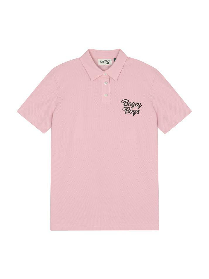 BB LEGACY FIT AIRY WOMEN POLO T-SHIRT_PINK