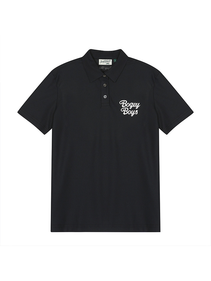 BB LEGACY FIT AIRY WOMEN POLO T-SHIRT_BLACK