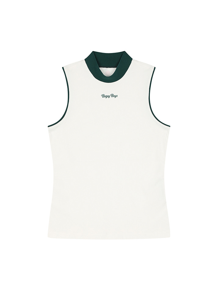 BB SOFT REPEL CROP SLEEVELESS WOMEN T-SHIRT_WHITE