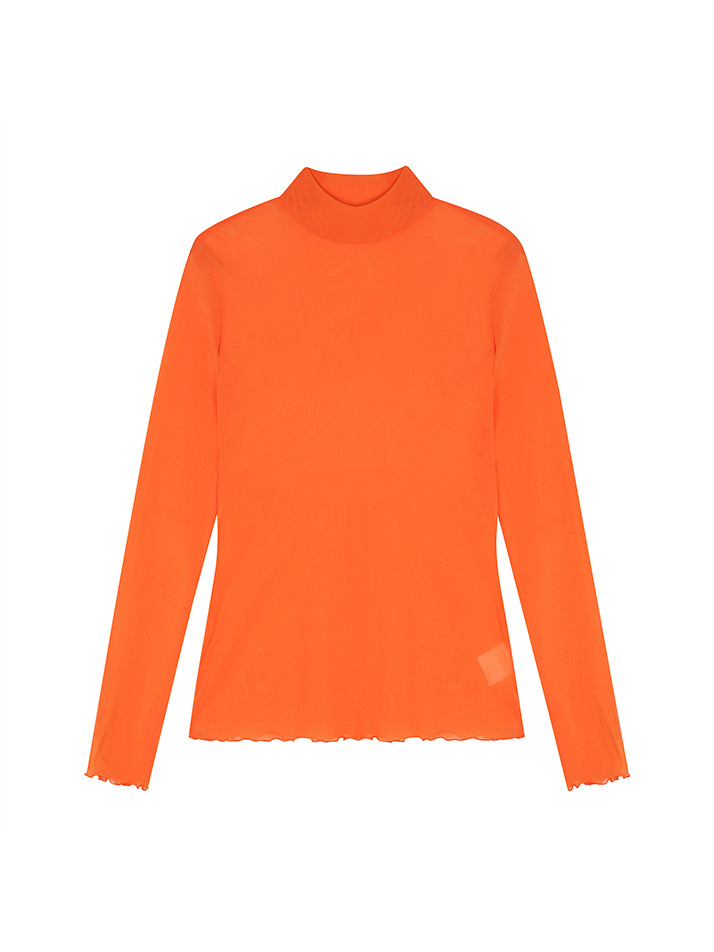 BB MESH UV CUT WOMEN BASE LAYER_ORANGE