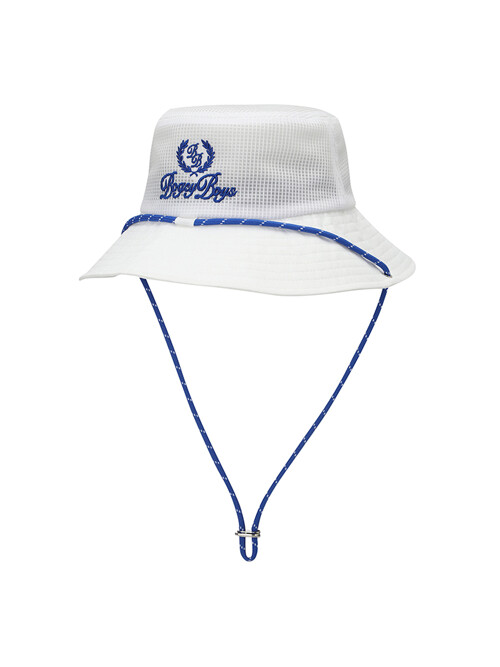 BB VICTOR ROPE UNISEX BUCKET HAT_WHITE