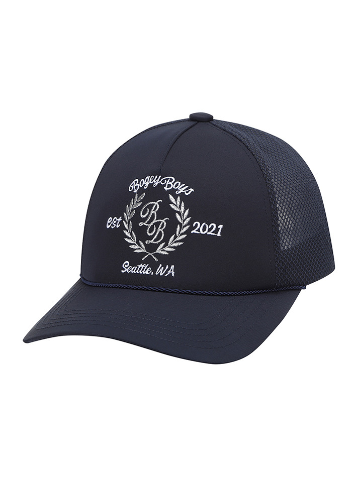 BB VICTOR MEN MESH 5 PANEL CAP_NAVY