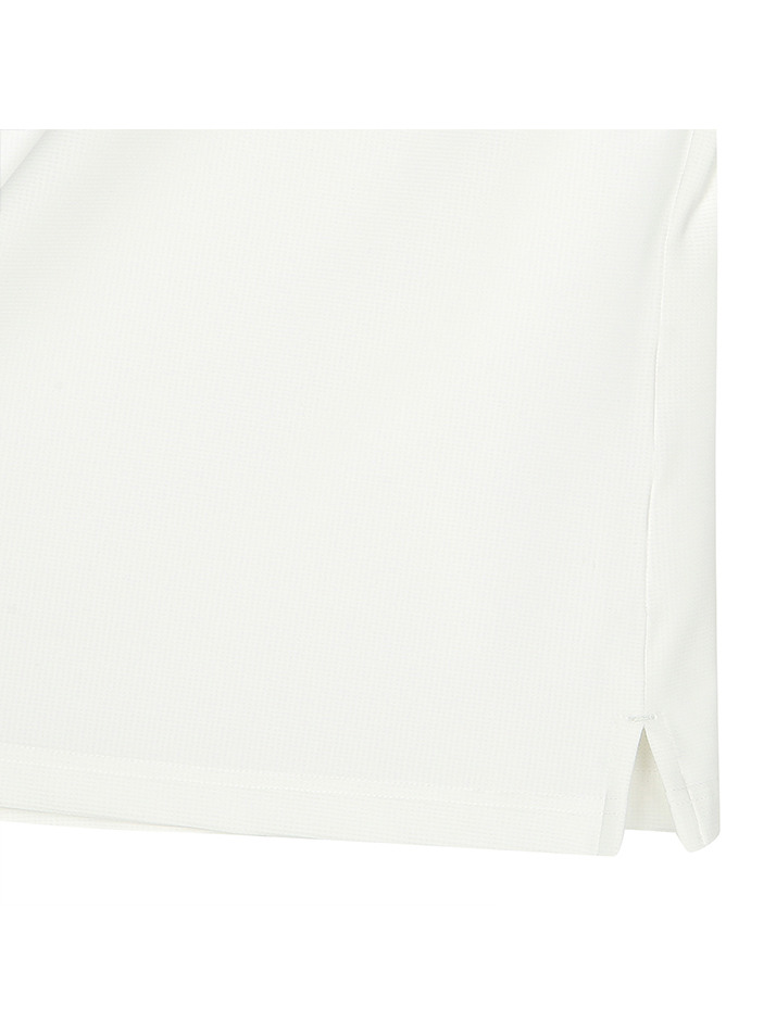BB COLLAR TIPPNG WOMEN POLO T-SHIRT_WHITE