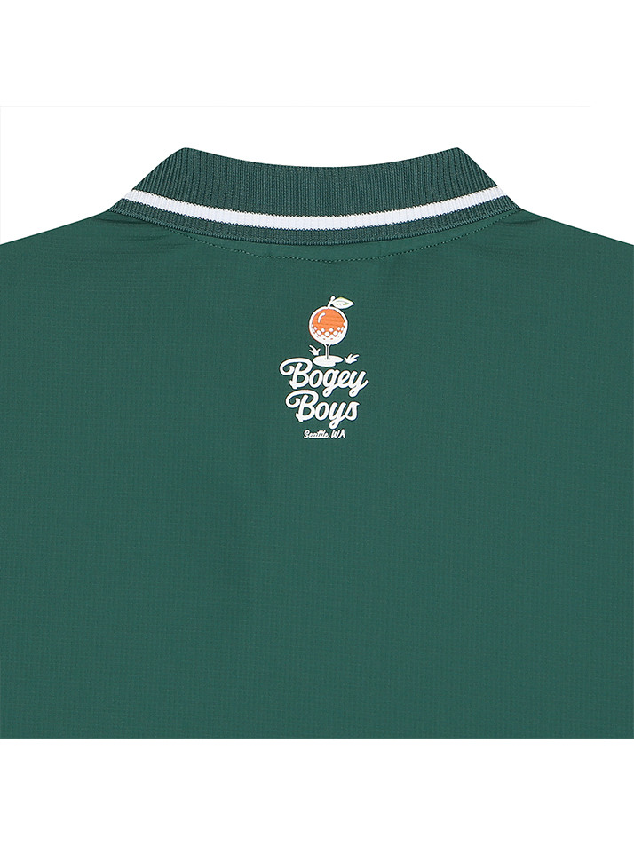 BB COLLAR TIPPNG WOMEN POLO T-SHIRT_GREEN