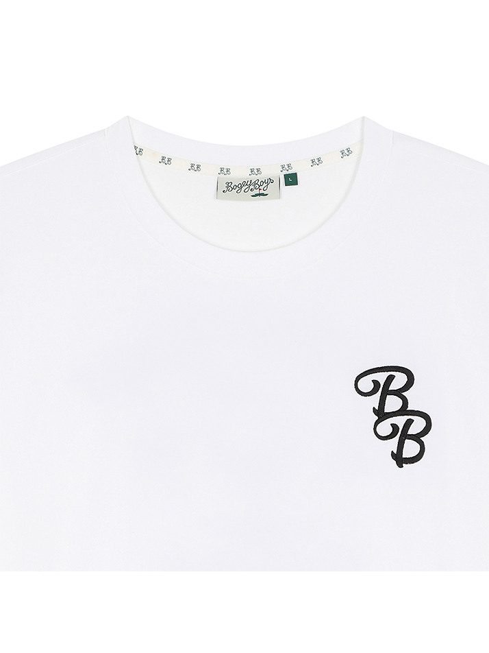 BB SUNNY SHOT ROUND UNISEX T-SHIRT_WHITE