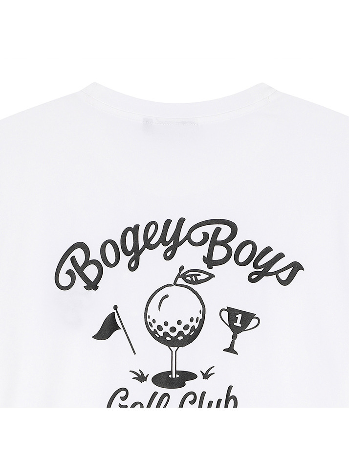 BB SUNNY SHOT ROUND UNISEX T-SHIRT_WHITE