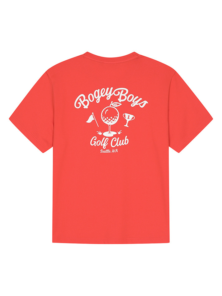 BB SUNNY SHORT ROUND UNISEX T-SHIRT_ORANGE
