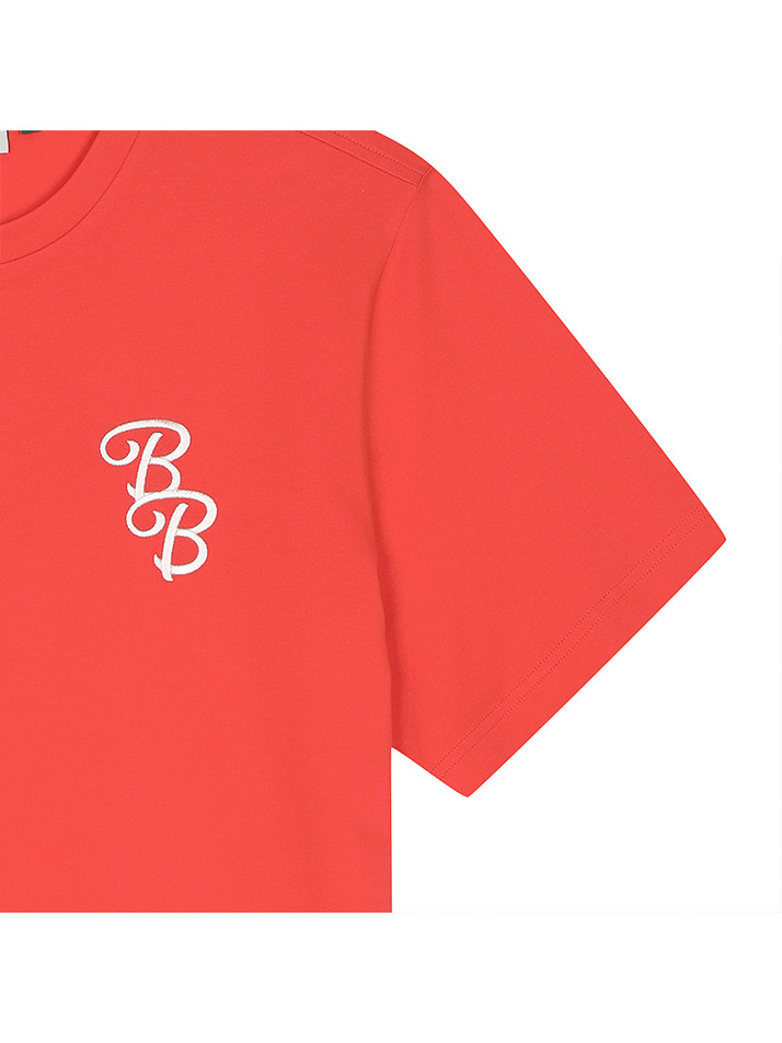 BB SUNNY SHORT ROUND UNISEX T-SHIRT_ORANGE