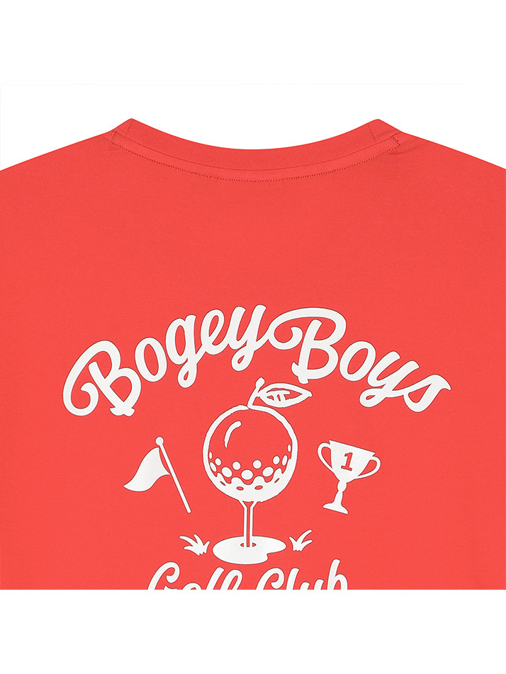 BB SUNNY SHORT ROUND UNISEX T-SHIRT_ORANGE