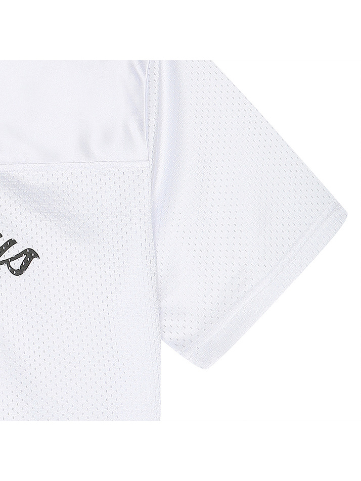 BB SEMI OVER FIT MEN MESH RUGBY T-SHIRT_WHITE