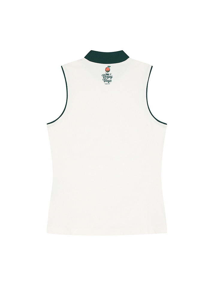 BB SOFT REPEL CROP SLEEVELESS WOMEN T-SHIRT_WHITE