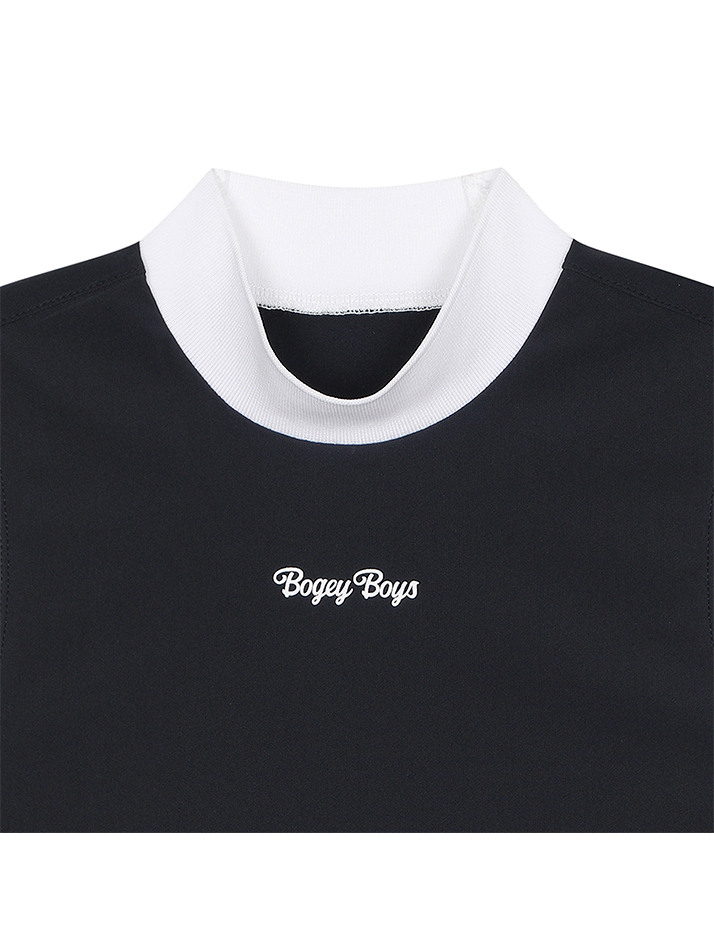 BB SOFT REPEL CROP SLEEVELESS WOMEN T-SHIRT_NAVY