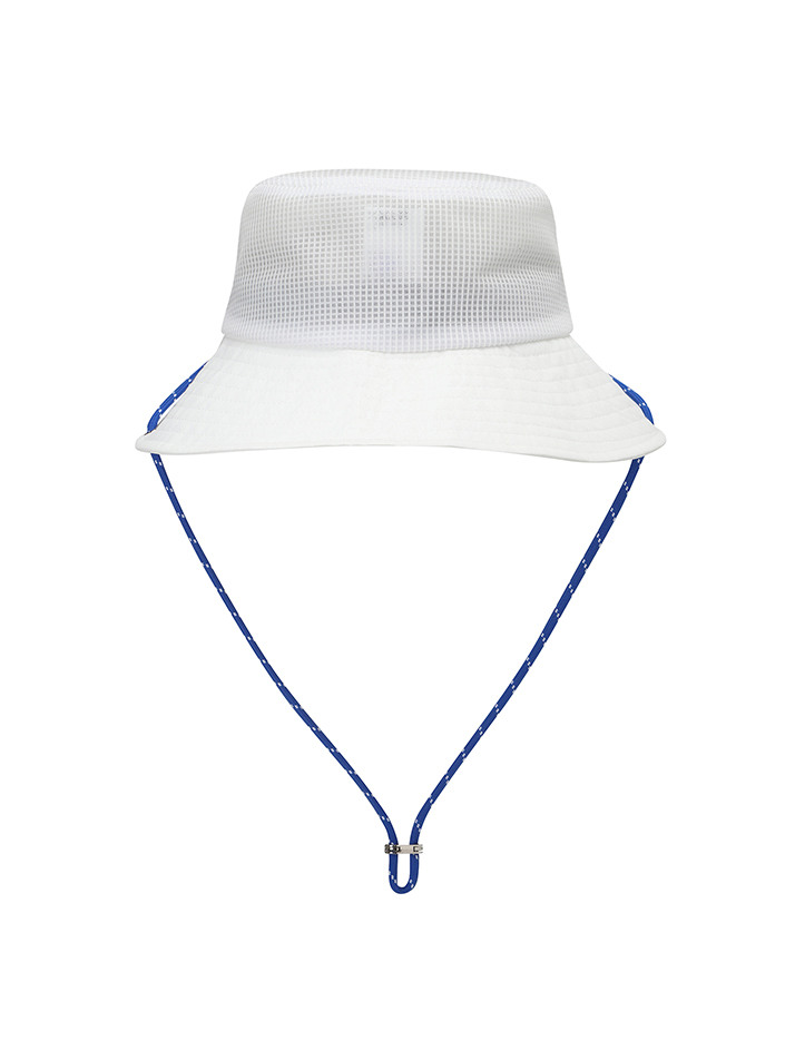 BB VICTOR ROPE UNISEX BUCKET HAT_WHITE