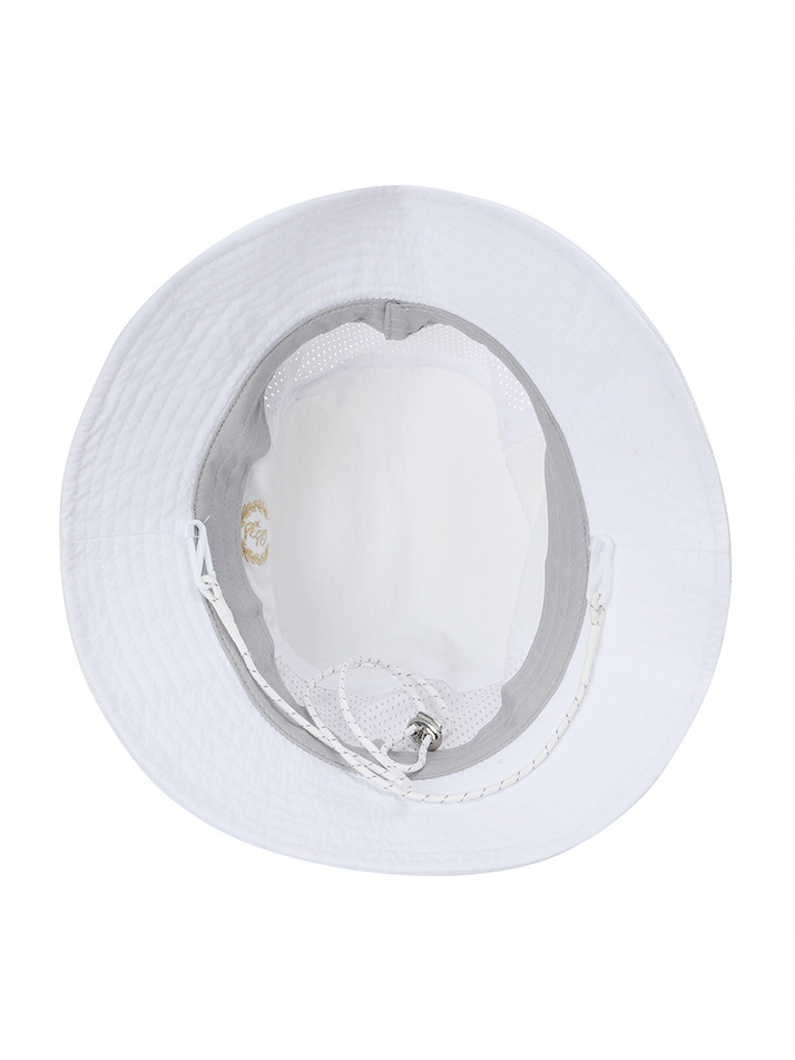 BB VENTILATION UNISEX BUCKET HAT_WHITE