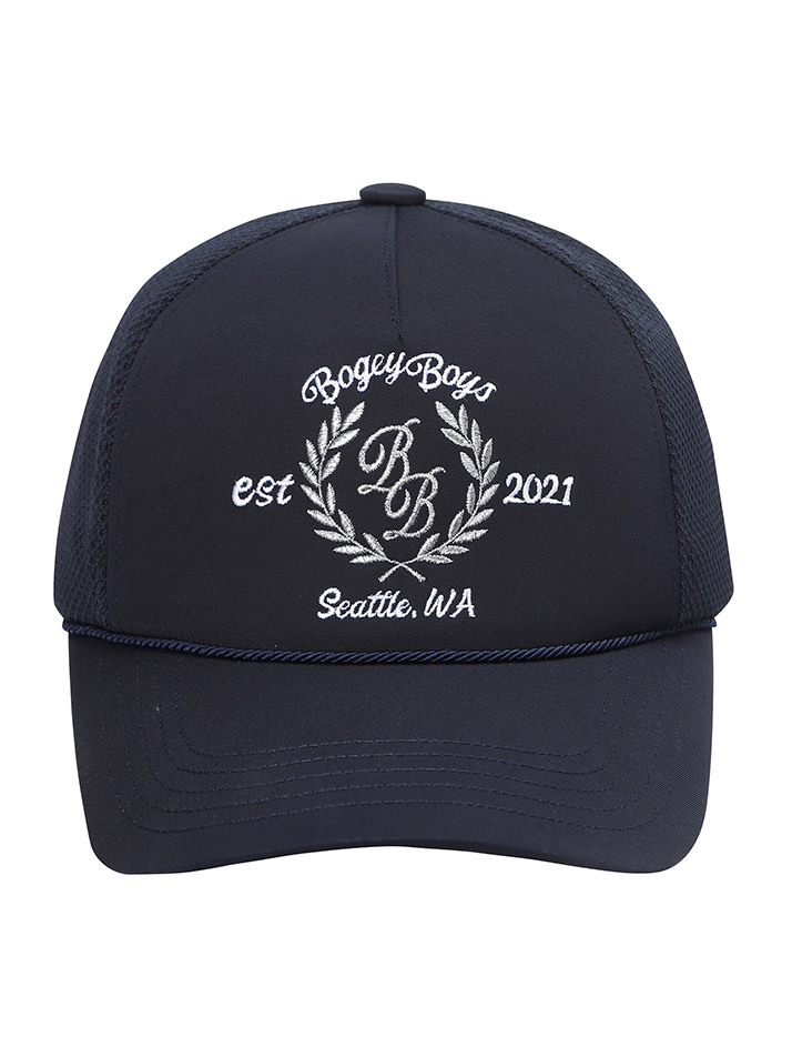 BB VICTOR MEN MESH 5 PANEL CAP_NAVY