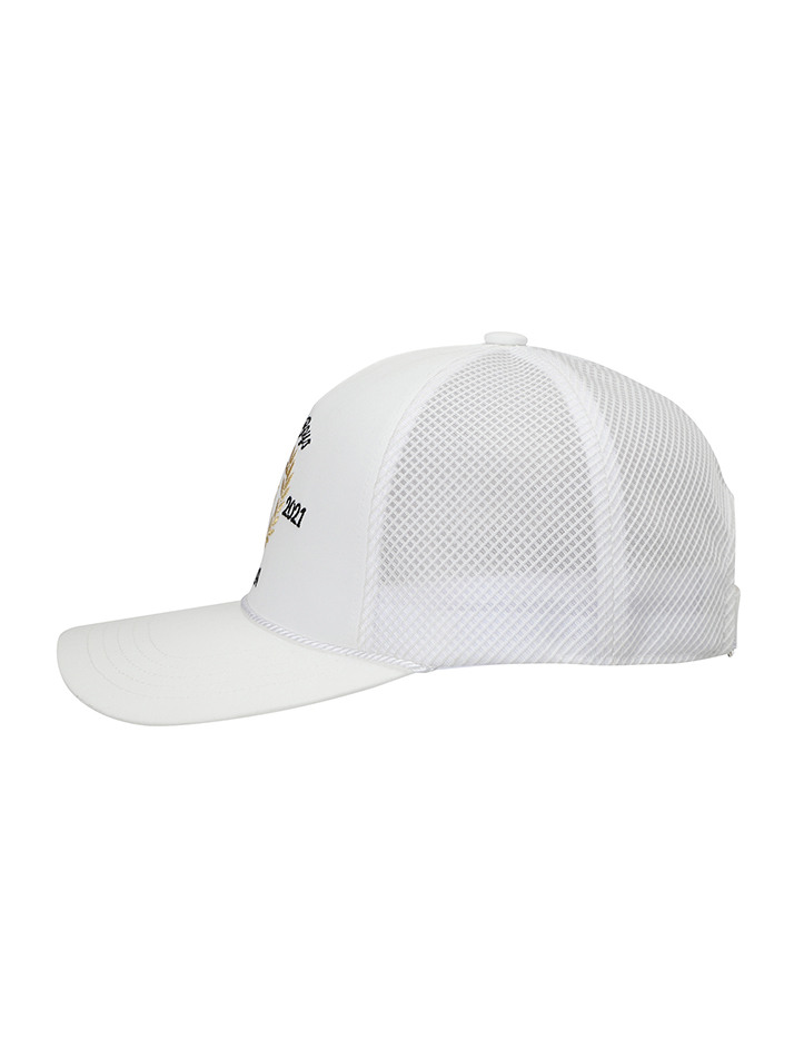 BB VICTOR MEN MESH 5 PANEL CAP_WHITE