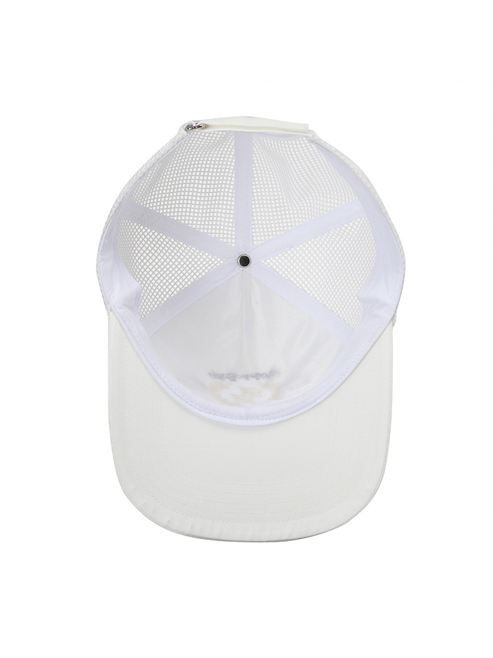 BB VICTOR MEN MESH 5 PANEL CAP_WHITE