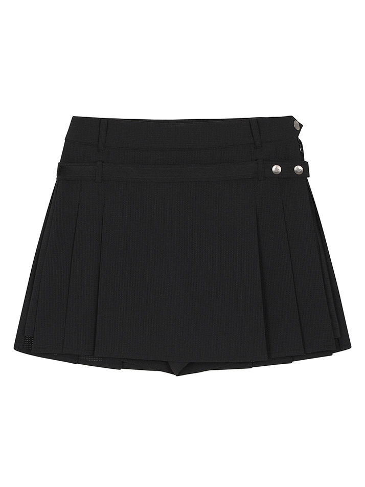 BB MESH VENTILATION WOMEN SKIRT_BLACK