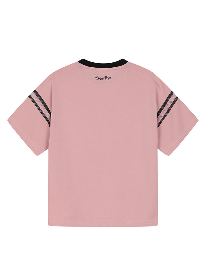 BB MESH COMBIE WOMEN T-SHIRT_PINK