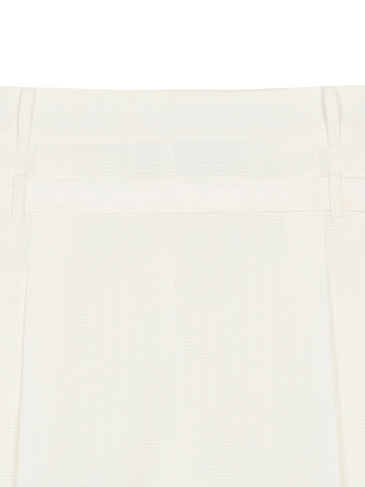BB MESH VENTILATION WOMEN SKIRT_WHITE