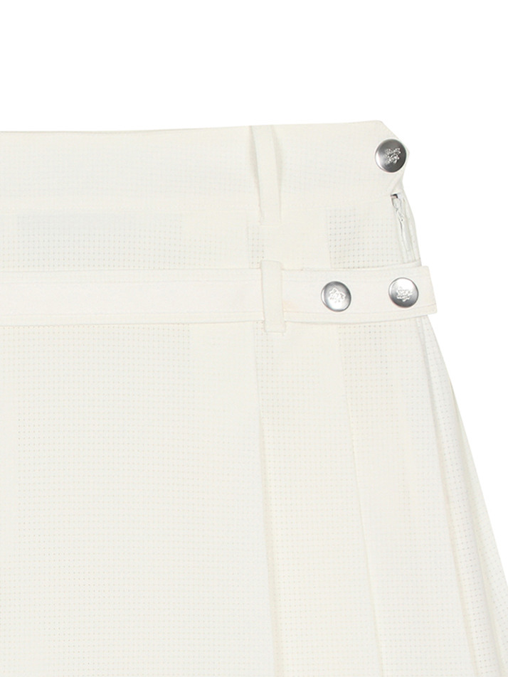 BB MESH VENTILATION WOMEN SKIRT_WHITE
