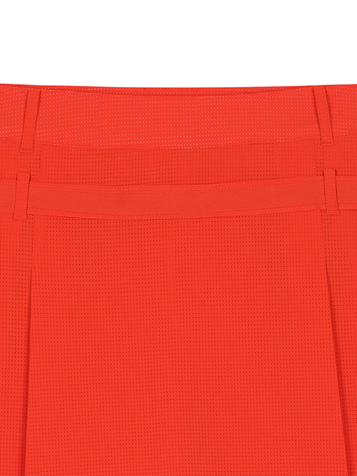 BB MESH VENTILATION WOMEN SKIRT_ORANGE