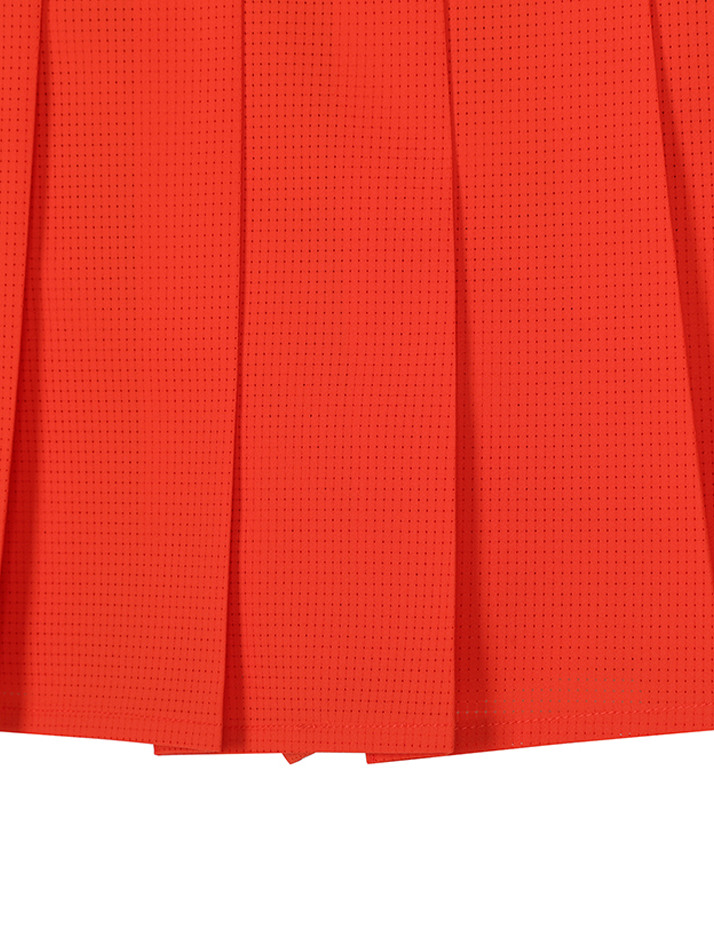 BB MESH VENTILATION WOMEN SKIRT_ORANGE