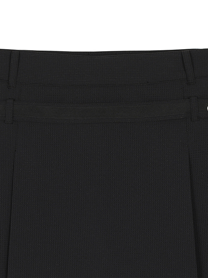 BB MESH VENTILATION WOMEN SKIRT_BLACK