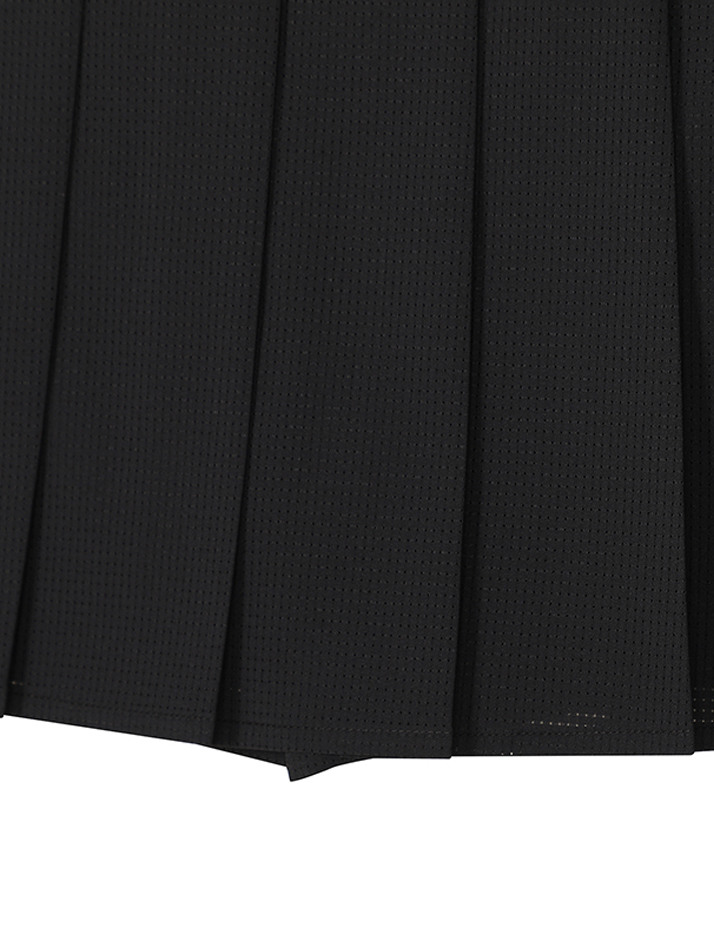 BB MESH VENTILATION WOMEN SKIRT_BLACK