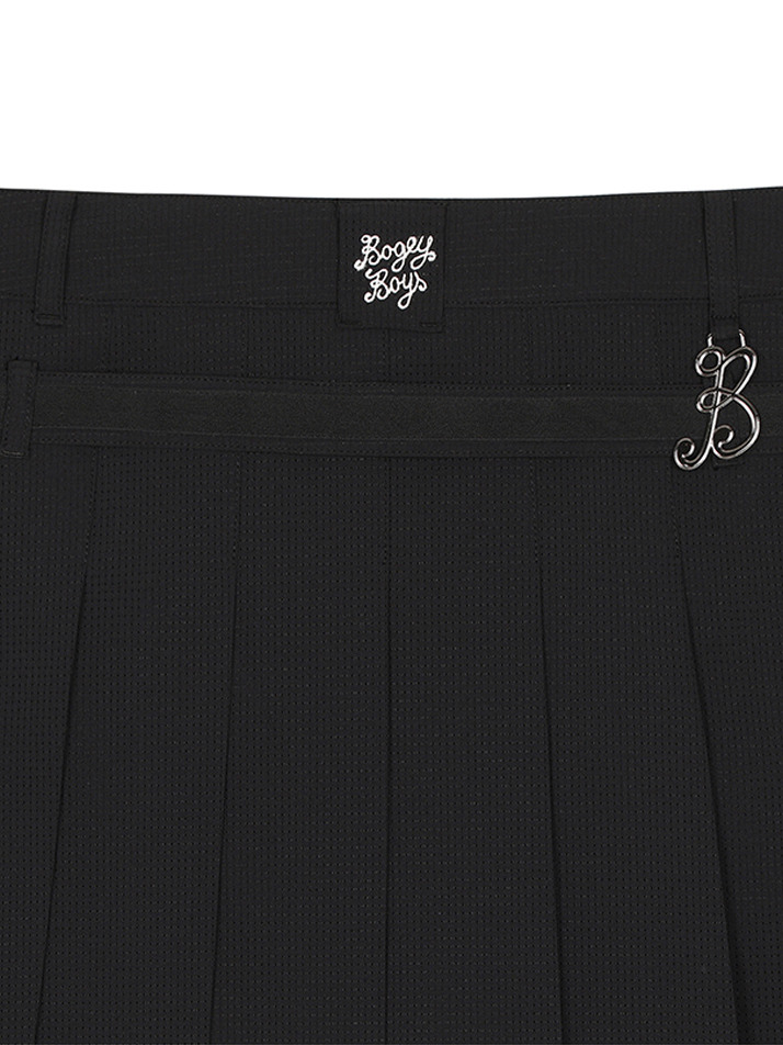 BB MESH VENTILATION WOMEN SKIRT_BLACK
