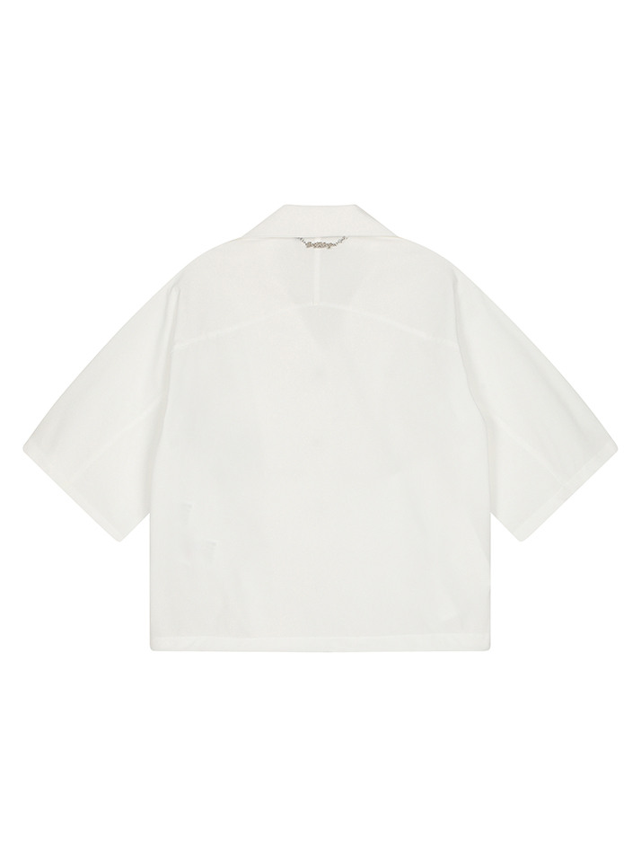 BB OVER FIT WOMEN OPEN SHIRTS JACKET_WHITE