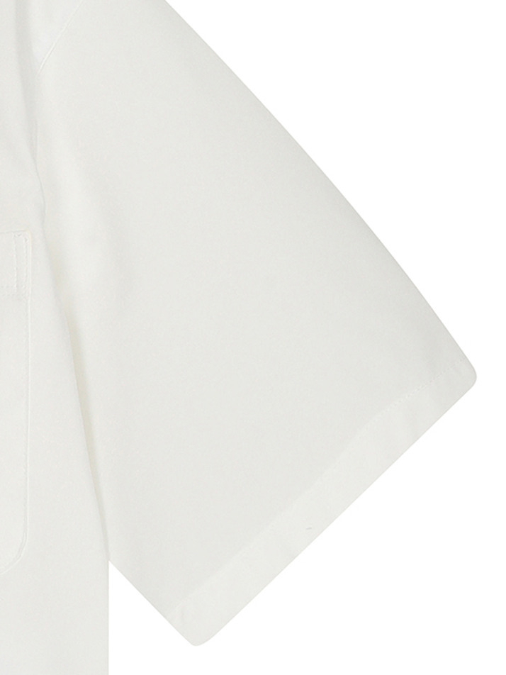 BB OVER FIT WOMEN OPEN SHIRTS JACKET_WHITE