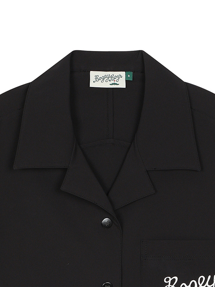 BB OVER FIT WOMEN OPEN SHIRTS JACKET_BLACK