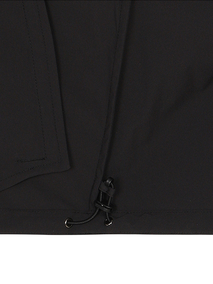 BB OVER FIT WOMEN OPEN SHIRTS JACKET_BLACK