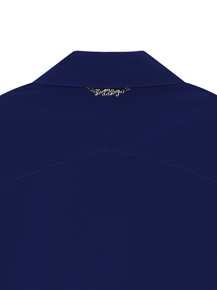 BB OVER FIT WOMEN OPEN SHIRTS JACKET_BLUE