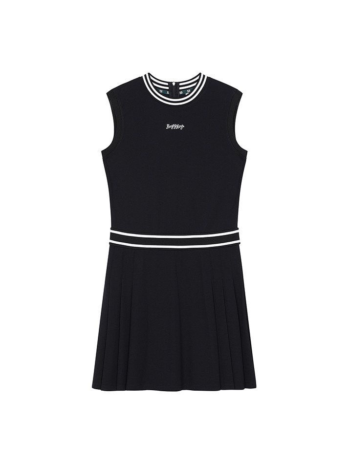 BB AERO FIT WOMEN PLEATS ONE-PIECE_NAVY