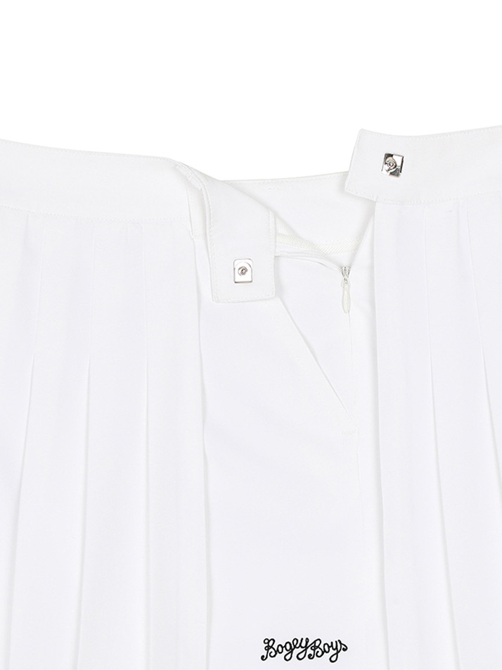 BB ACTIVE WOMEN PLEATS SKIRT_WHITE