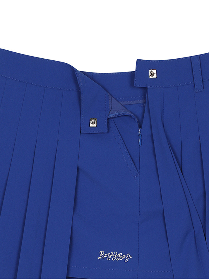 BB ACTIVE WOMEN PLEATS SKIRT_BLUE