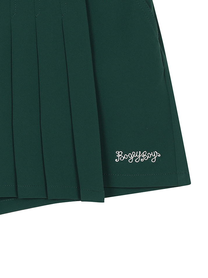 BB ACTIVE WOMEN PLEATS SKIRT_GREEN