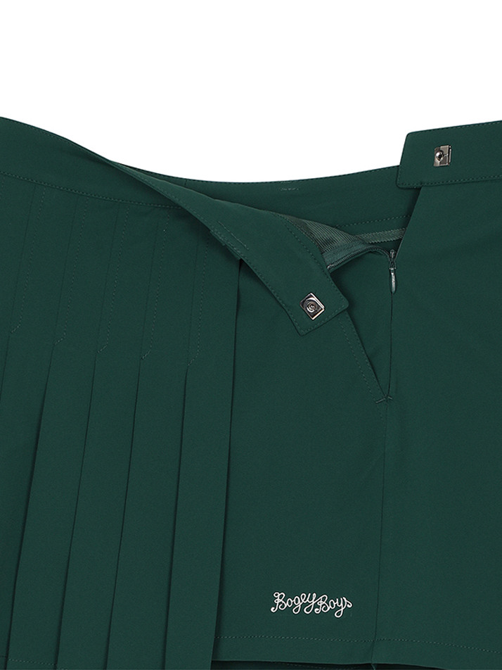 BB ACTIVE WOMEN PLEATS SKIRT_GREEN
