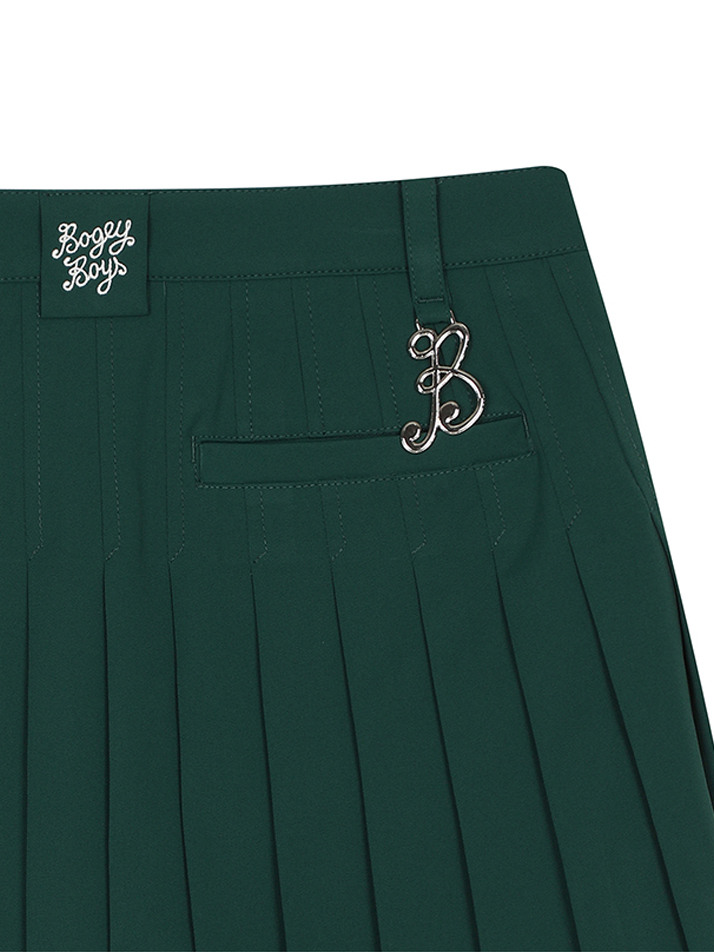BB ACTIVE WOMEN PLEATS SKIRT_GREEN