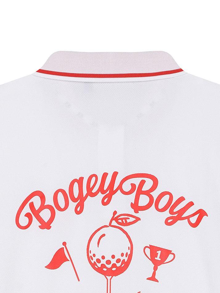 BB SUNNY SHORT WOMEN POLO T-SHIRTS_WHITE