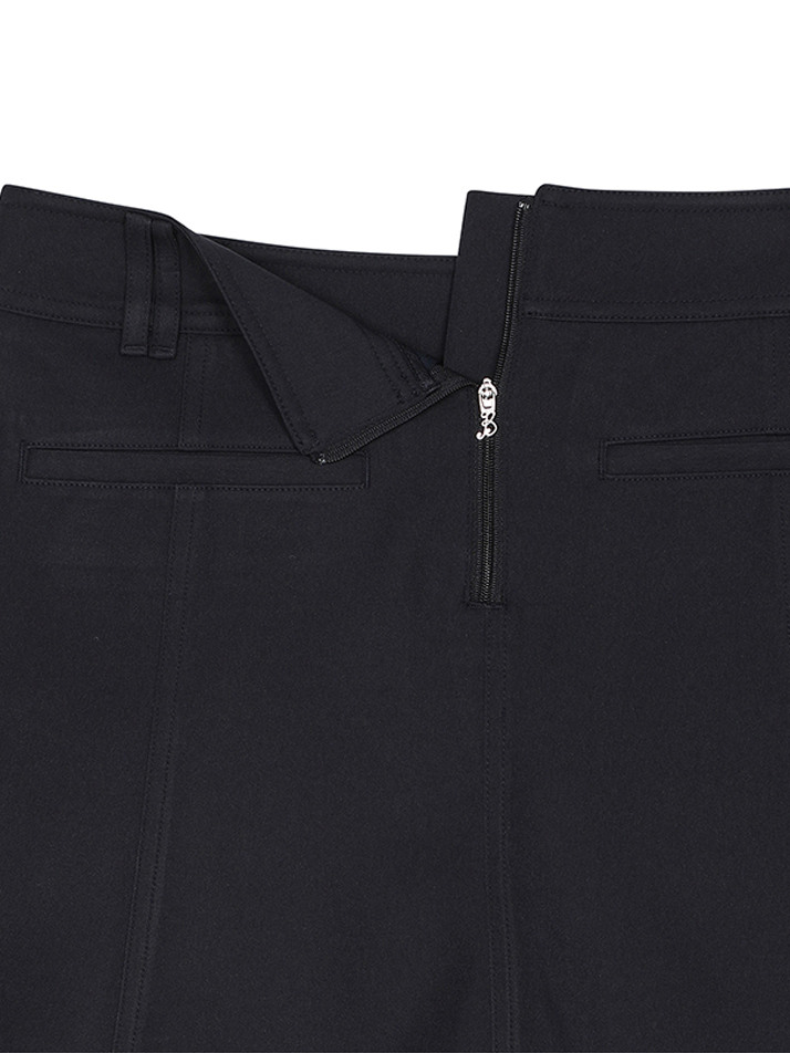 BB UTILITY POCKET WOMEN A-LINE SKIRT_NAVY