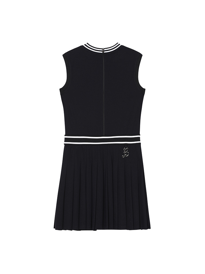 BB AERO FIT WOMEN PLEATS ONE-PIECE_NAVY